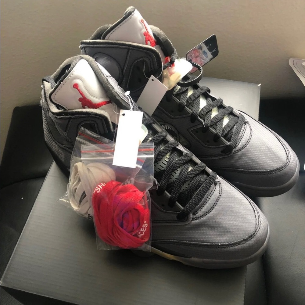 Jordan 5s offwhite